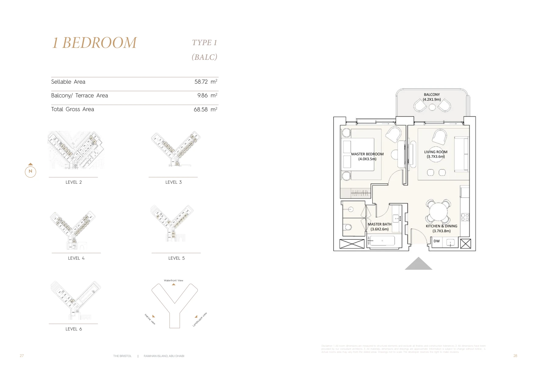Published plan 1. Published reference for The Bristol Residences.