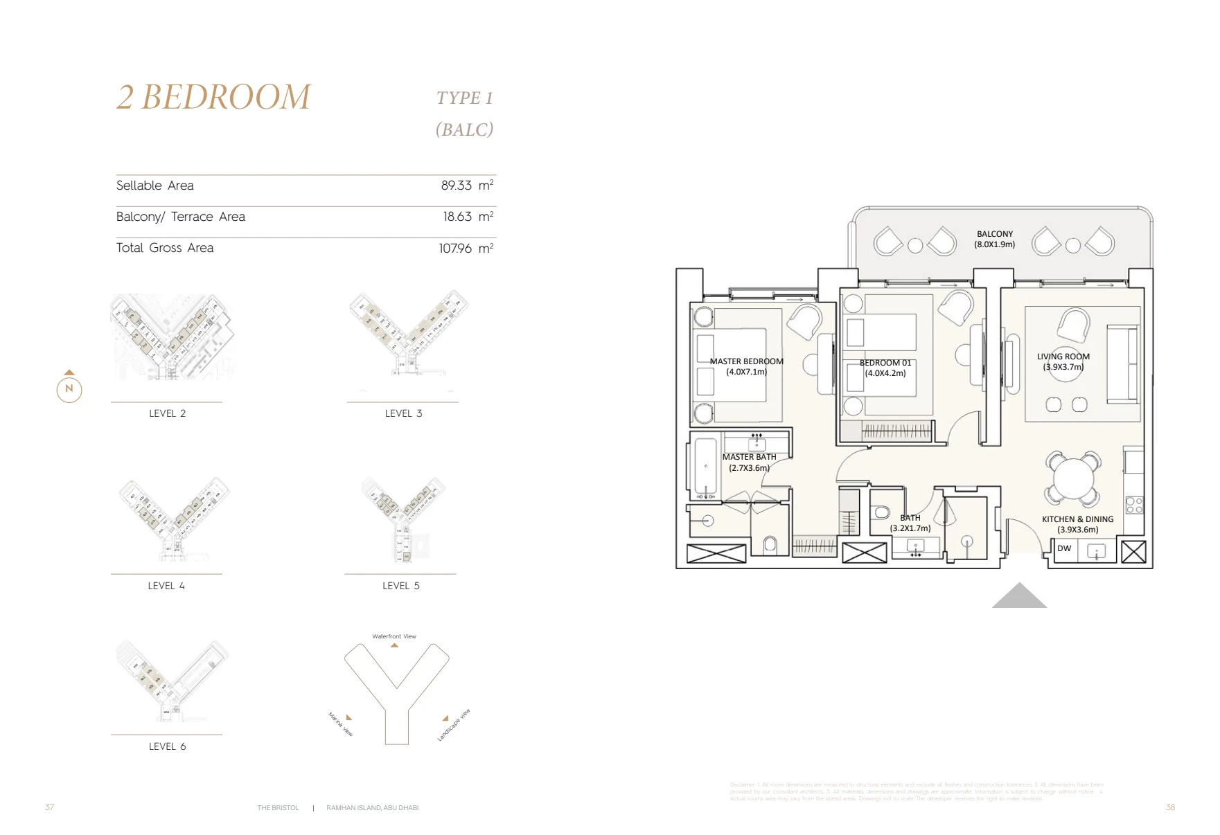 Published plan 5. Published reference for The Bristol Residences.