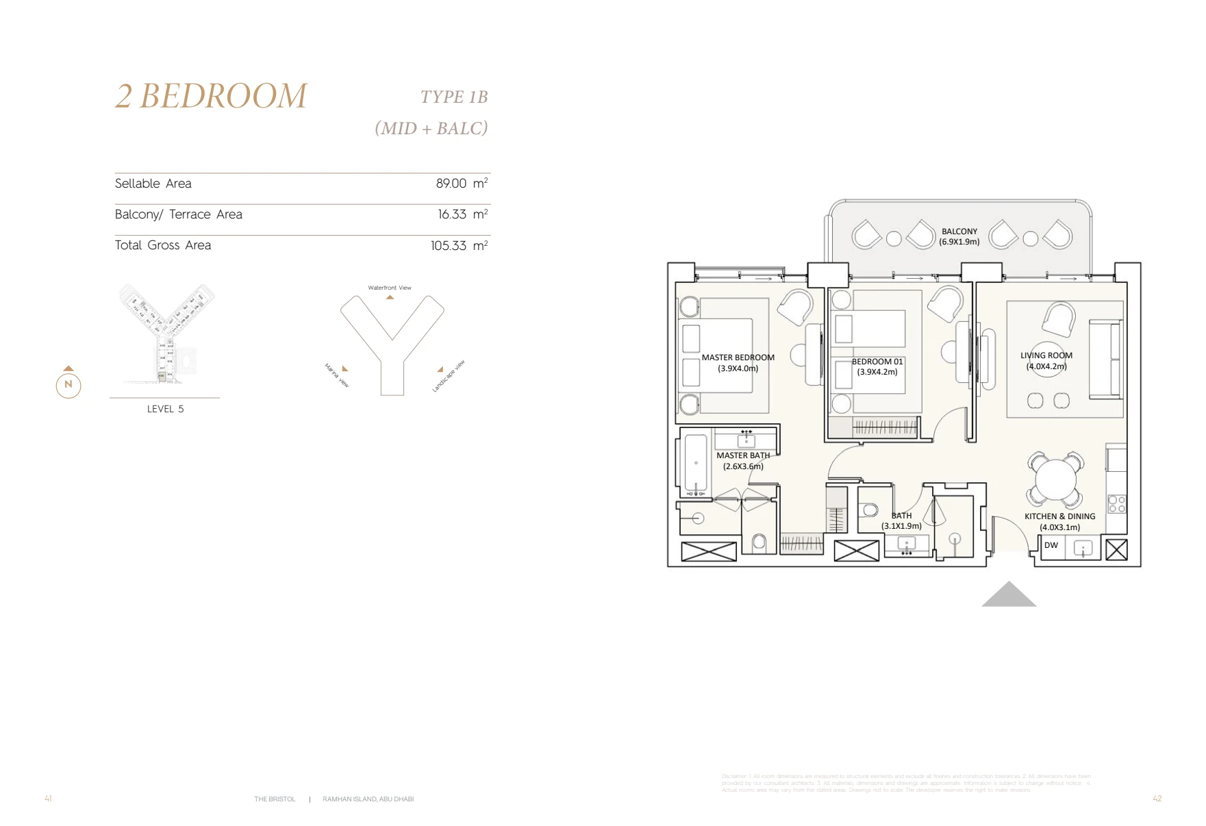 Published plan 7. Published reference for The Bristol Residences.