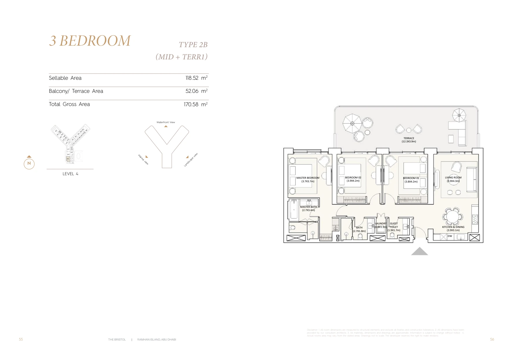 Published plan 13. Published reference for The Bristol Residences.