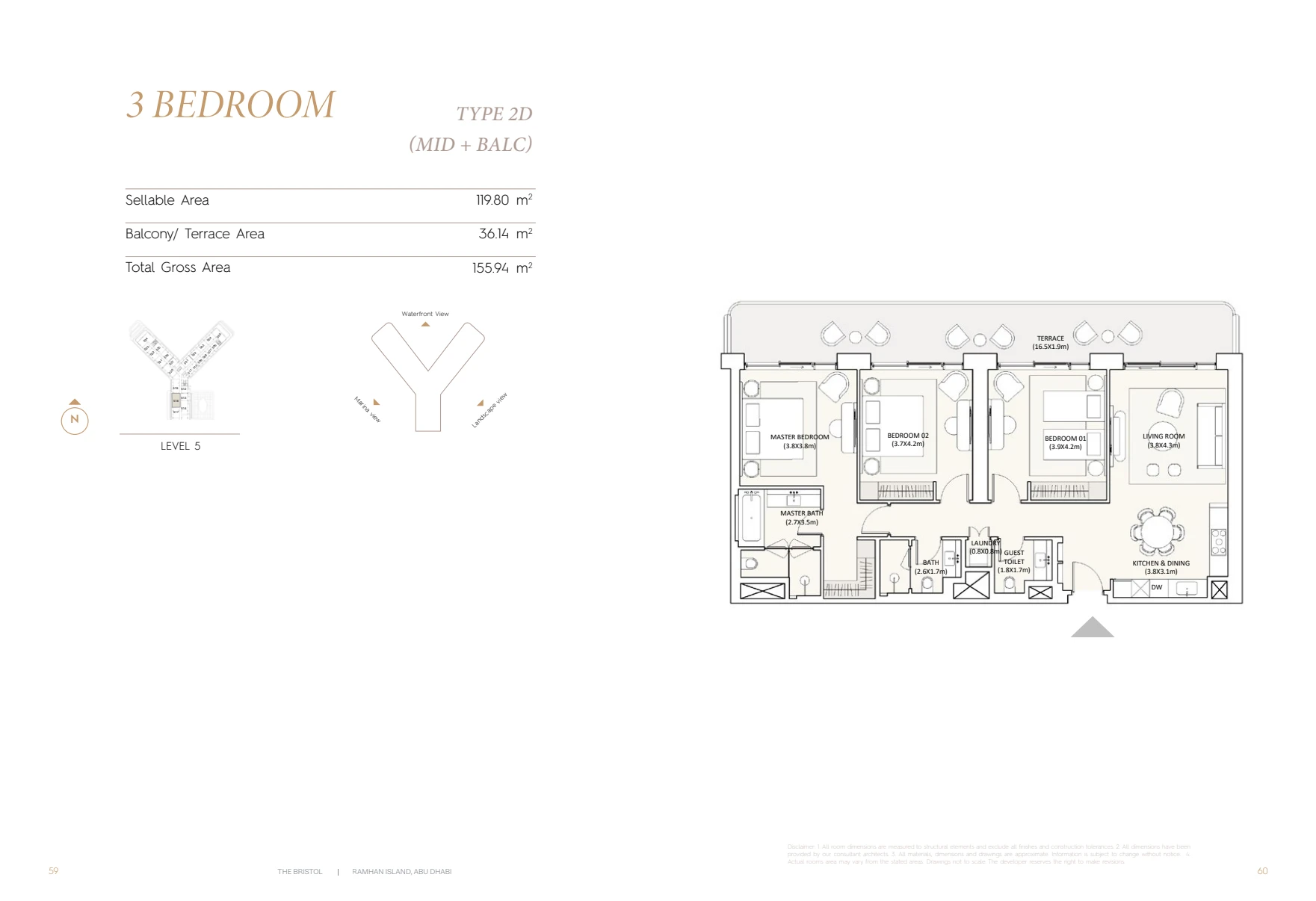 Published plan 15. Published reference for The Bristol Residences.