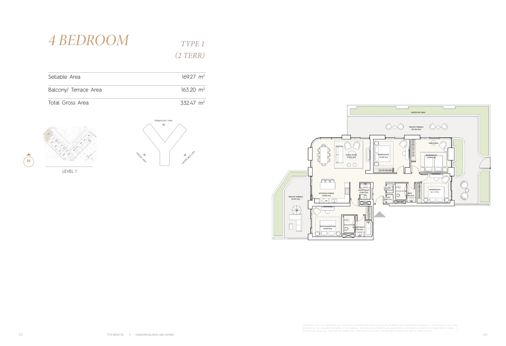 Published plan 16. Published reference for The Bristol Residences.