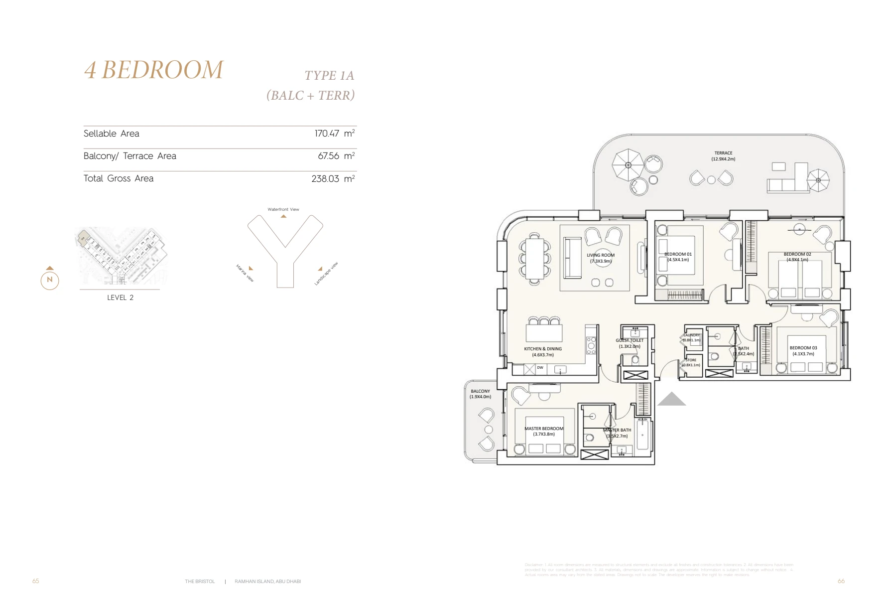 Published plan 17. Published reference for The Bristol Residences.