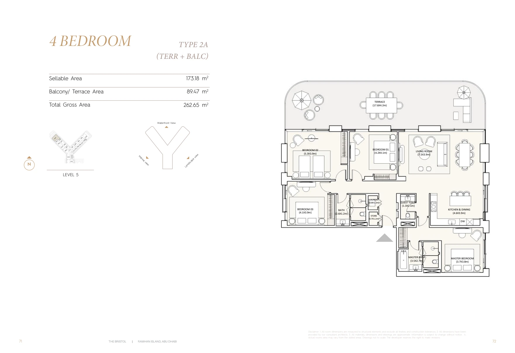 Published plan 20. Published reference for The Bristol Residences.