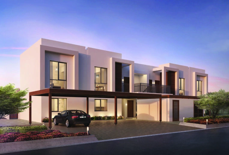 Original Al Ghadeer maisonette architectural illustration 1