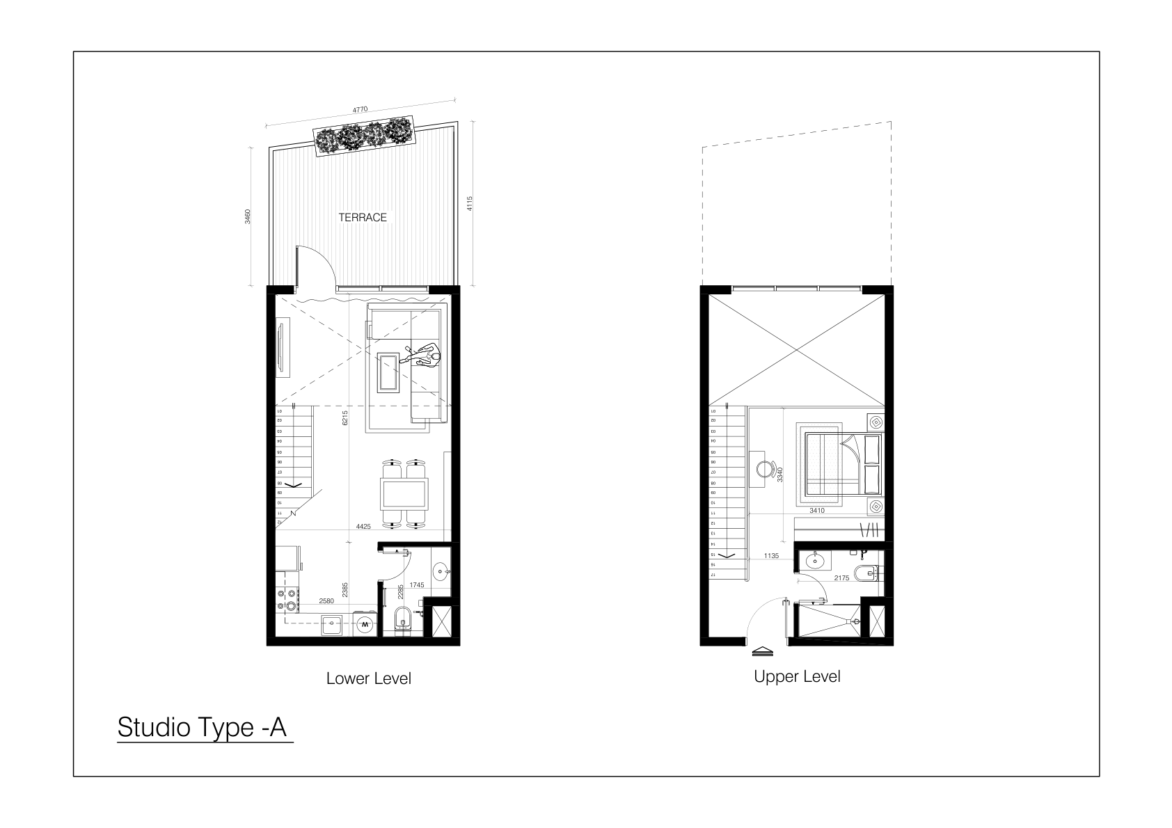 Al Raha Lofts 2 Studio Type A original whole home sheet