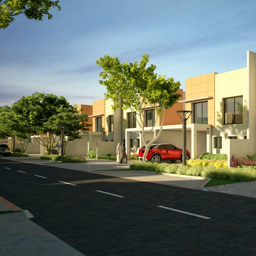 Al Reef 2 villas, developer design illustration