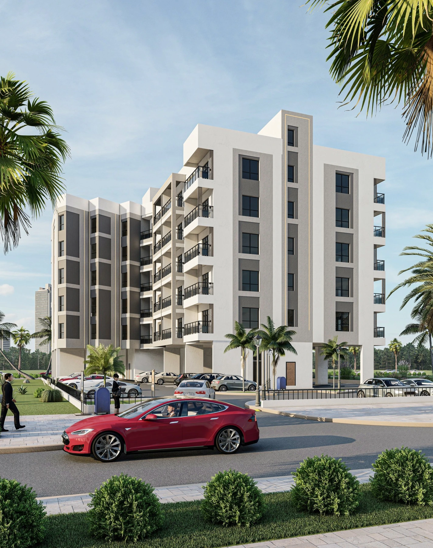 Al Reeman View original project exterior rendering
