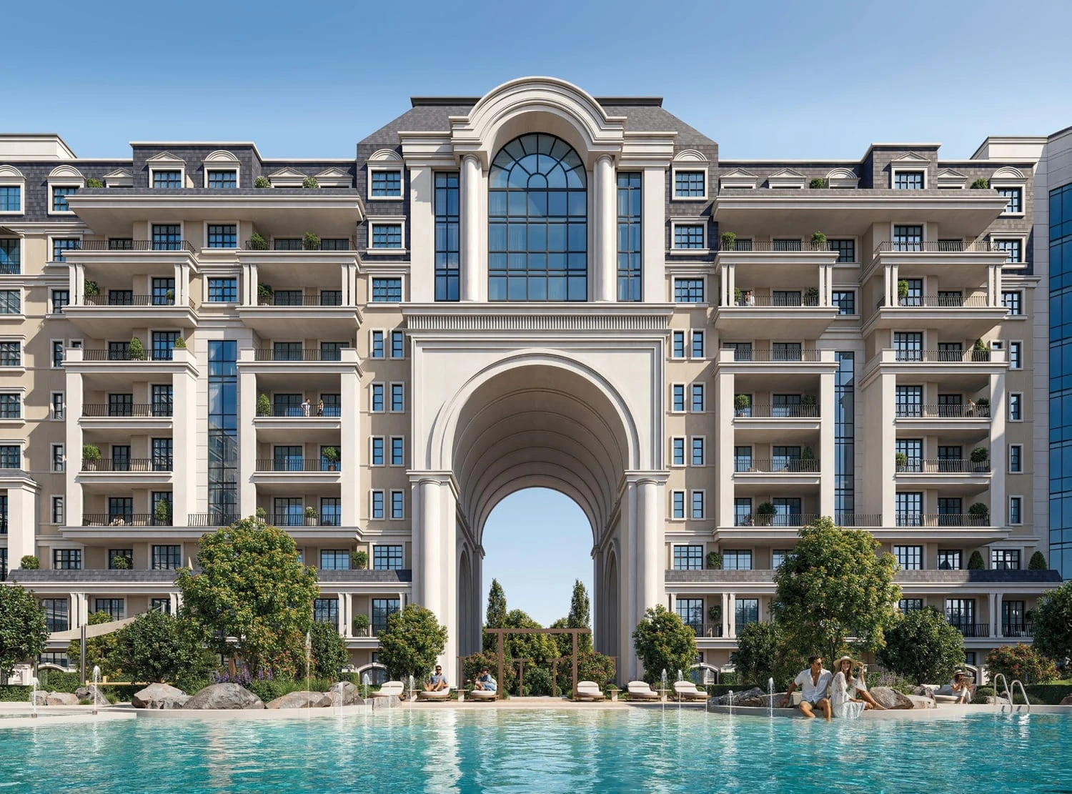 Bab Al Qasr Garden Residence 66 illustrated architecture and interiors 1