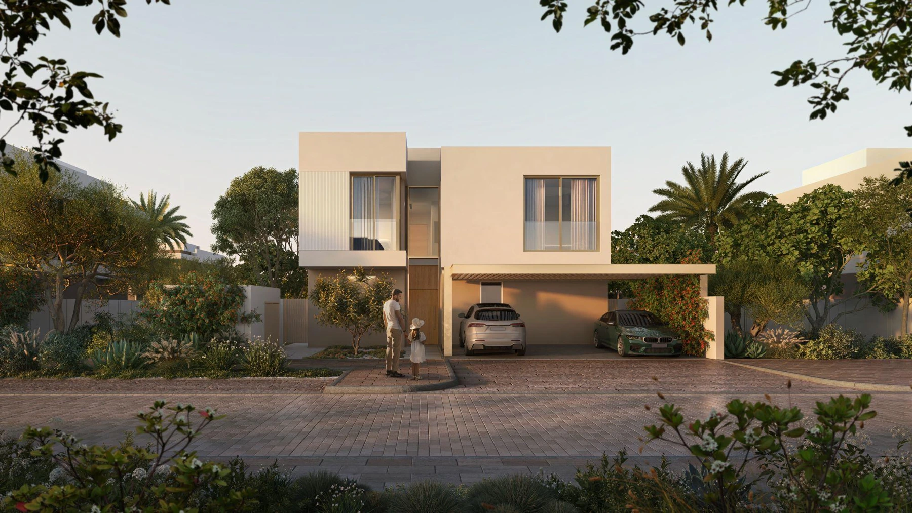 ORA typical four bedroom Core villa architectural render