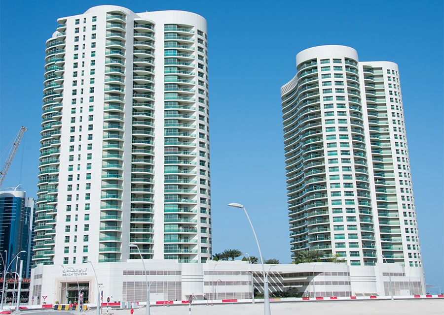 Beach Towers A and B developer-published photograph