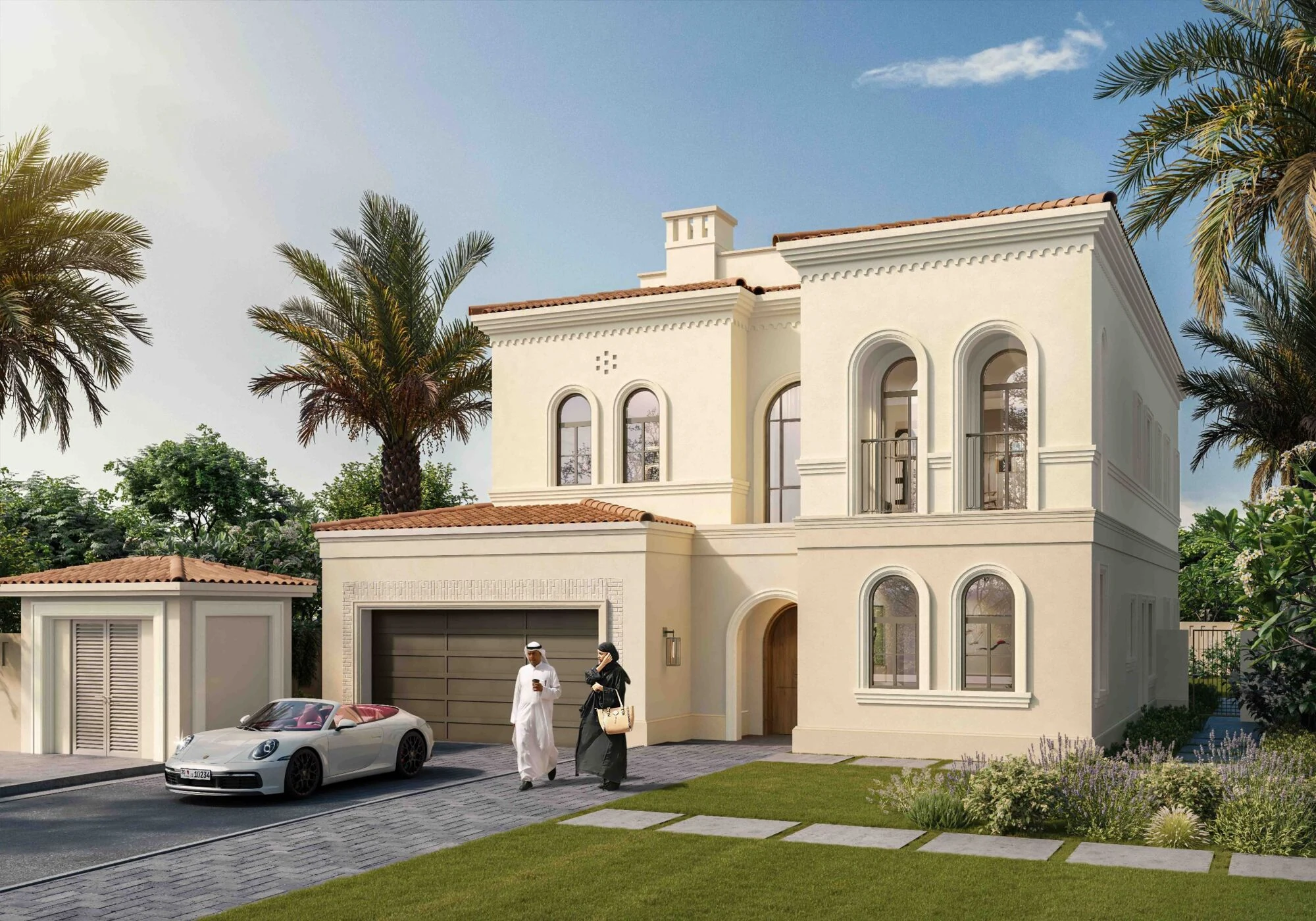 Almeria at Bloom Living, architectural illustration 1