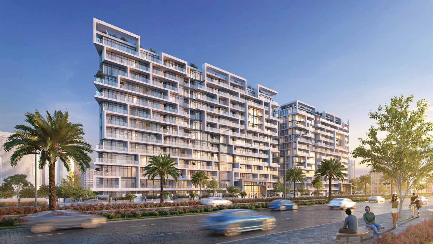 Diva at the Bay facade developer illustration