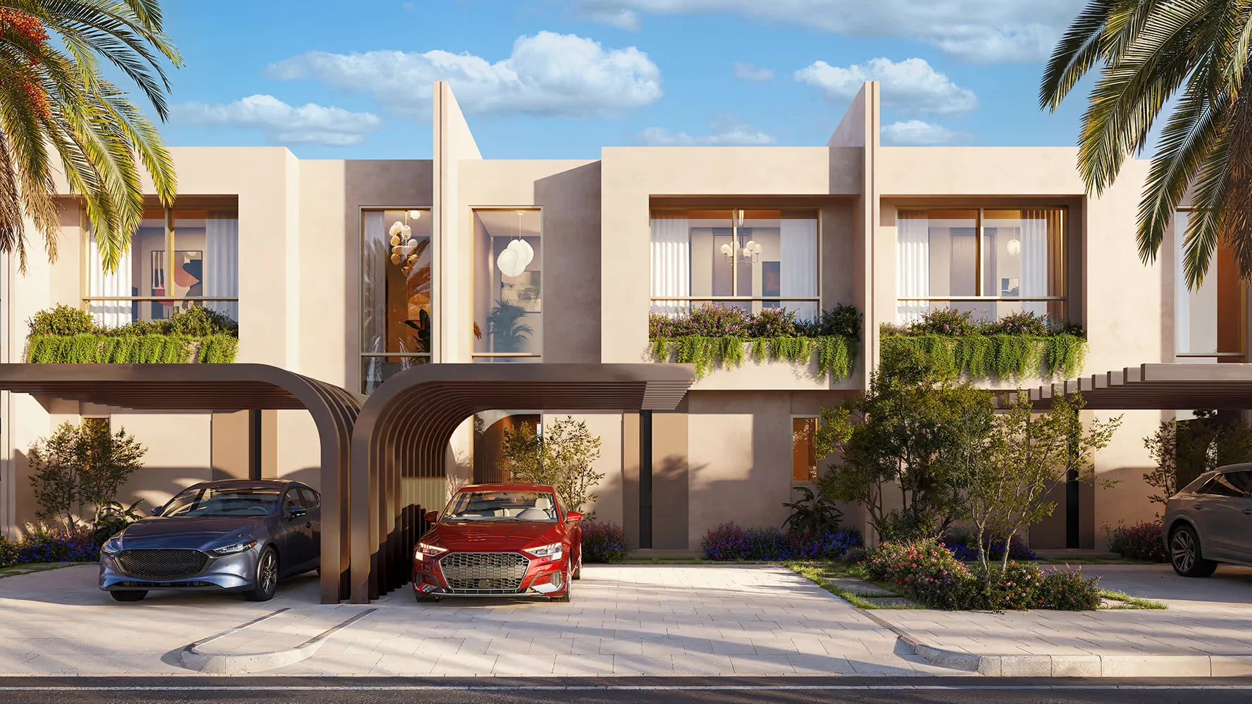 Manchester City Yas Residences by Ohana Phase 2 Illustrative 2 bedroom townhouse architecture