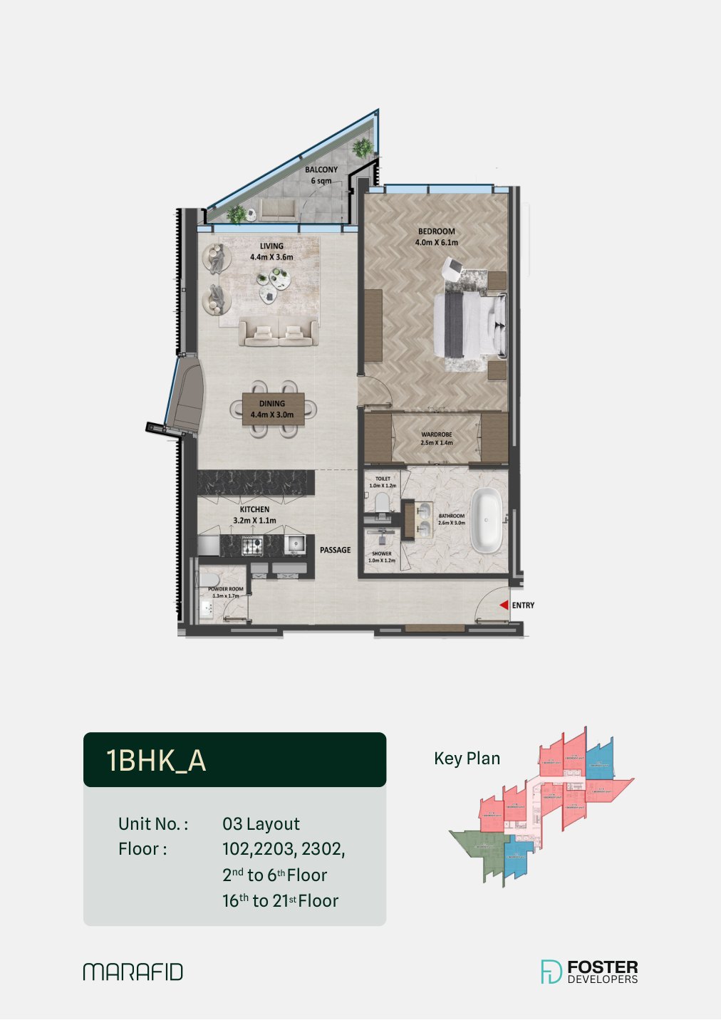 Marafid One bedroom A