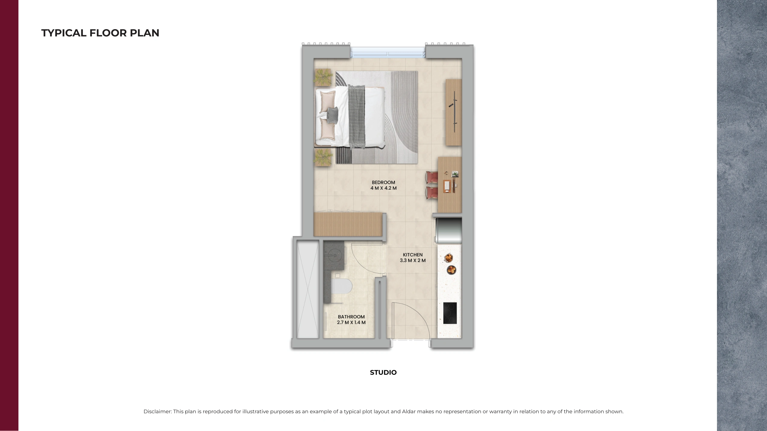Studio, complete original home sheet