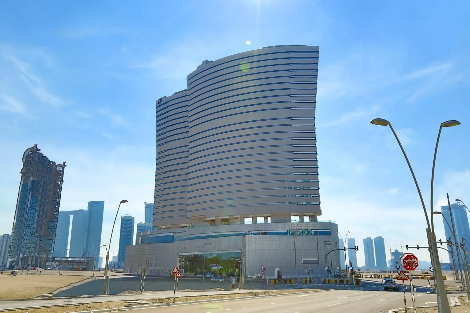 Oceanscape building, balcony or mangrove setting 7