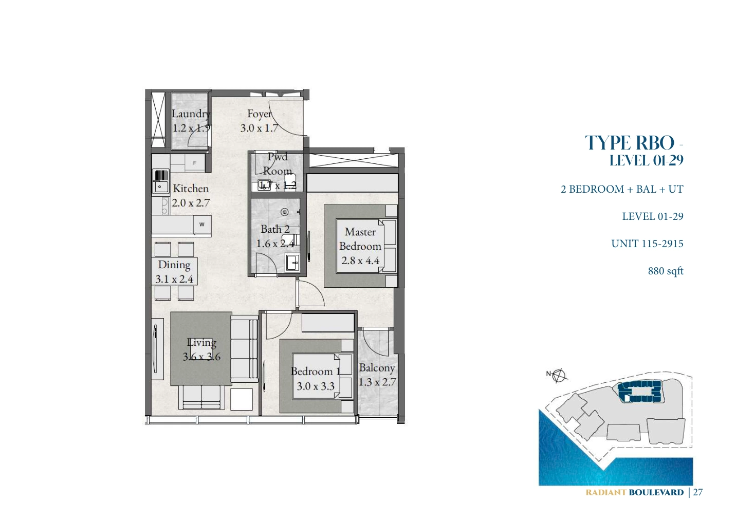 Two bedroom with utility · line15 complete original home drawing with all applicable floors