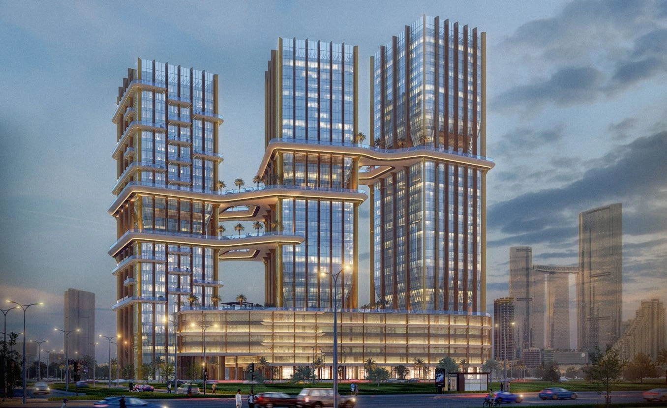 Radiant Bridges master development architecture from the supplied branded project brochure