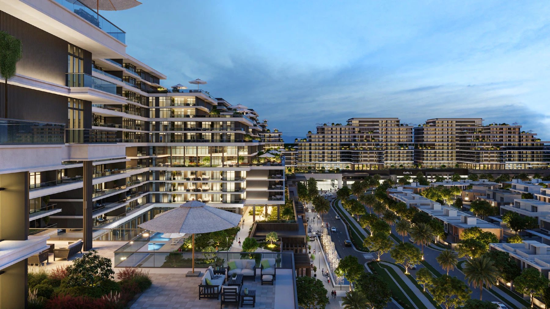 Reem Hills illustrative apartment collection architecture