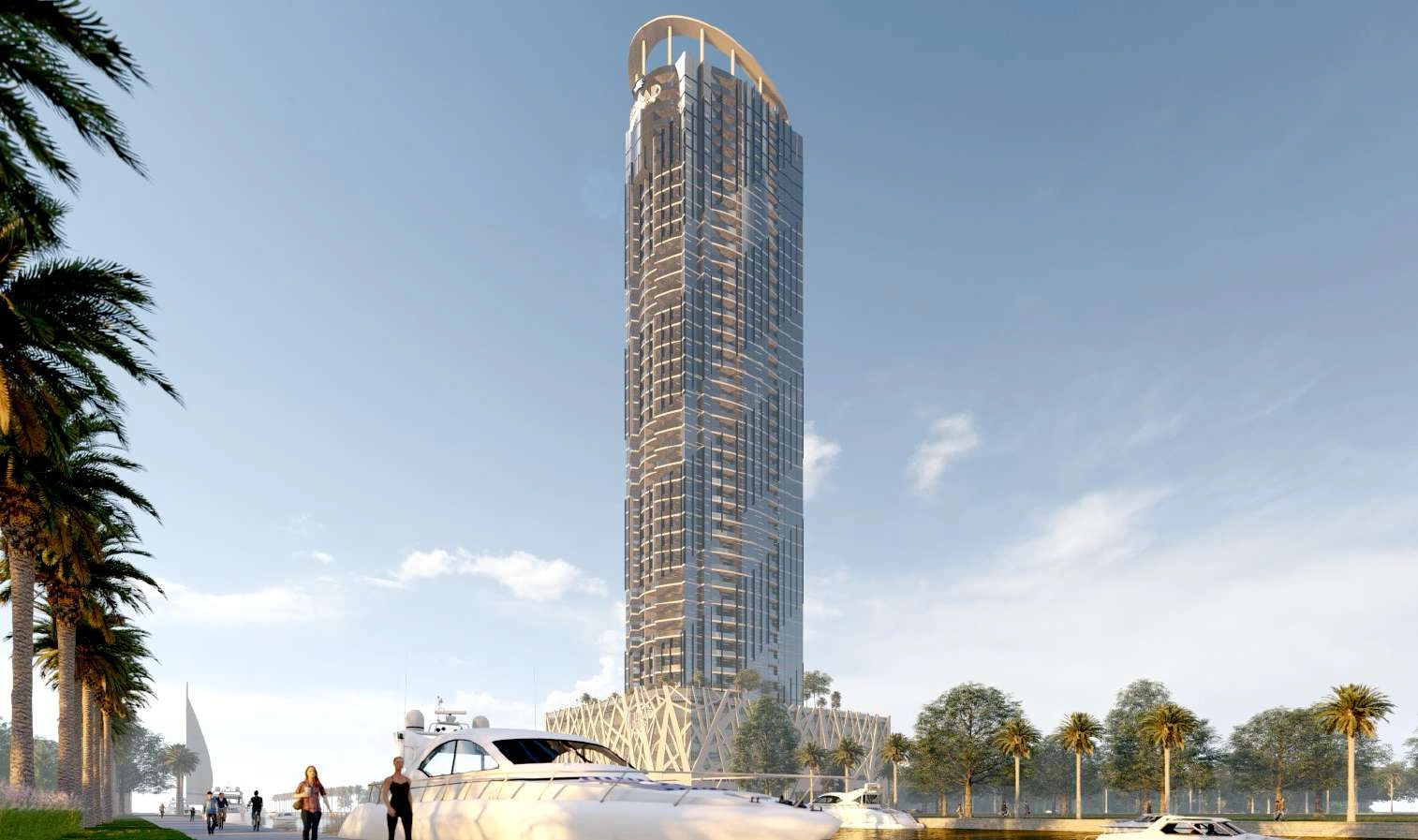 Renad Tower exterior render