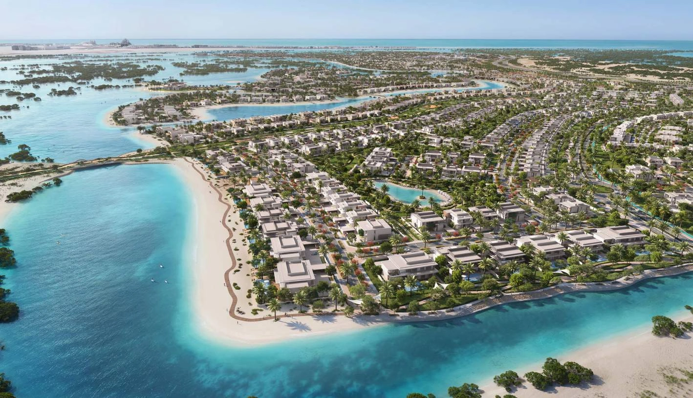 Original RIMAS developer illustration showing island villa community