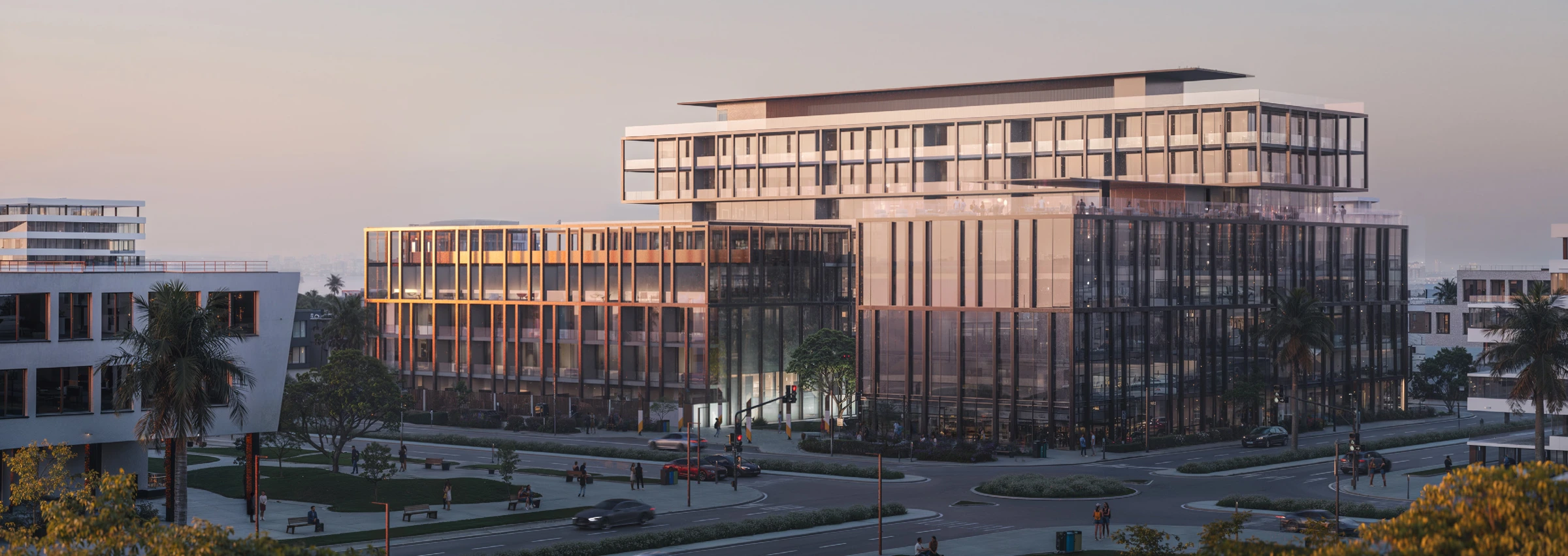 Sensi exterior illustration by Reportage