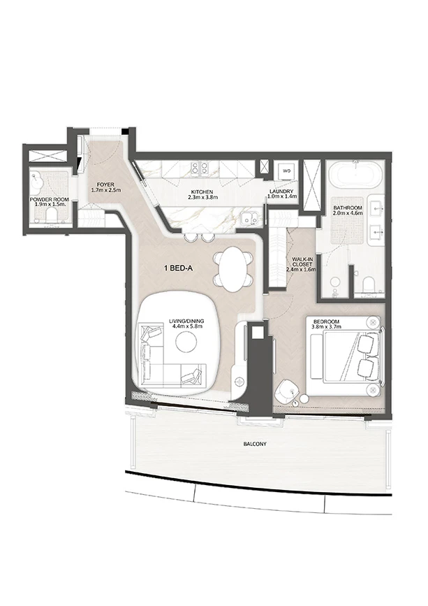 St. Regis The Residences · 1 bedroom residence