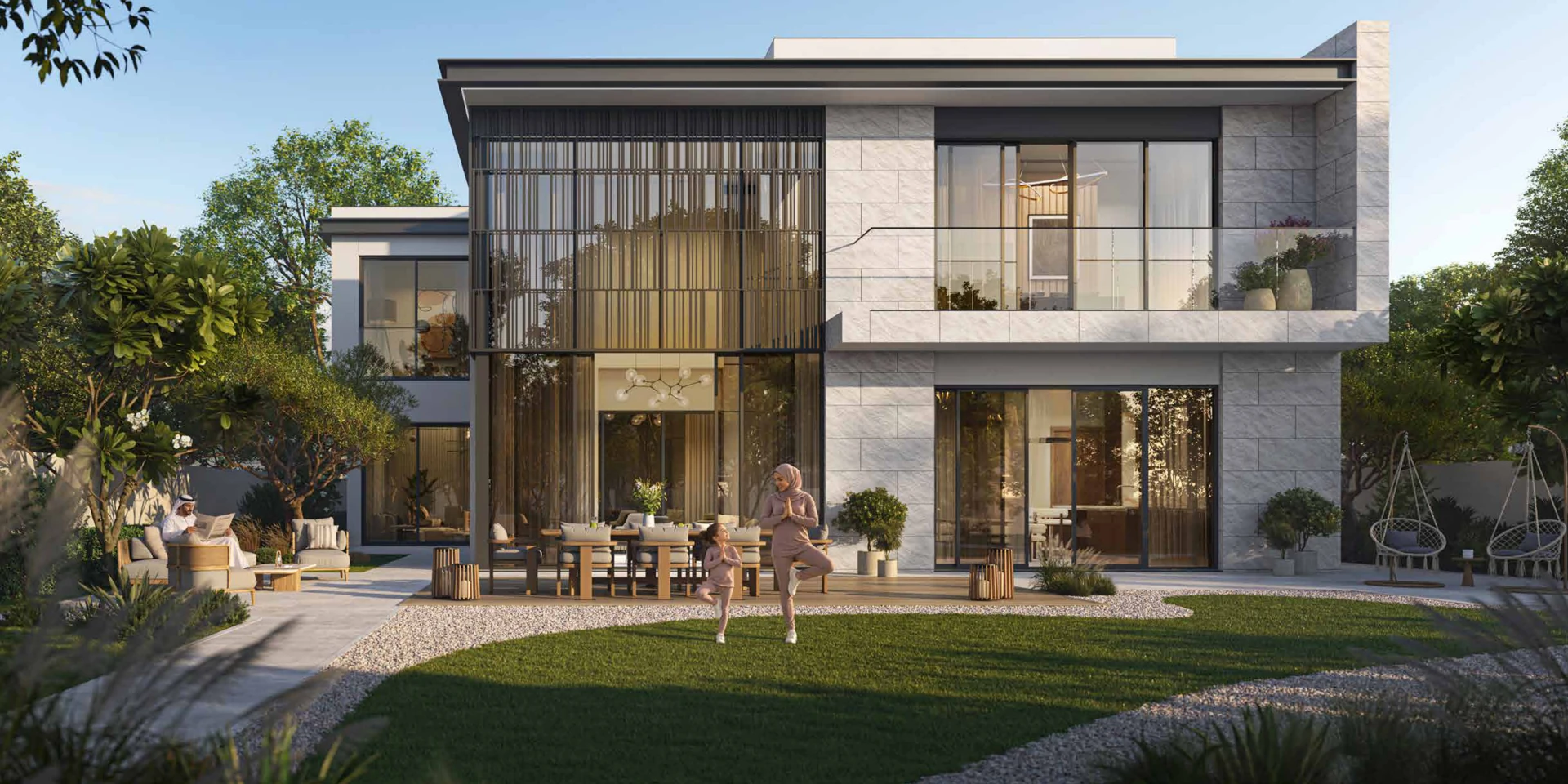 Talay Beach Horizon villa architectural illustration