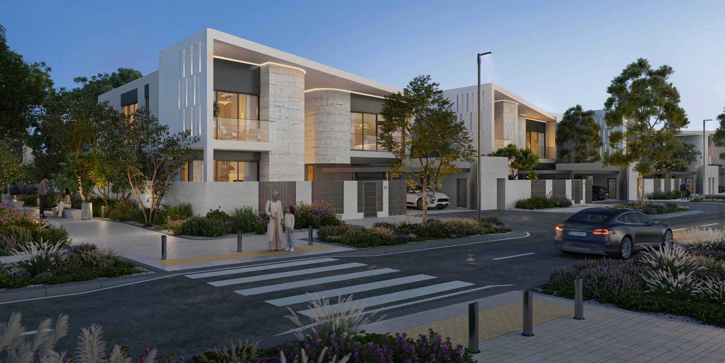 Talay at Marsa Al Saadiyat signature collection villa architecture from the project brochure